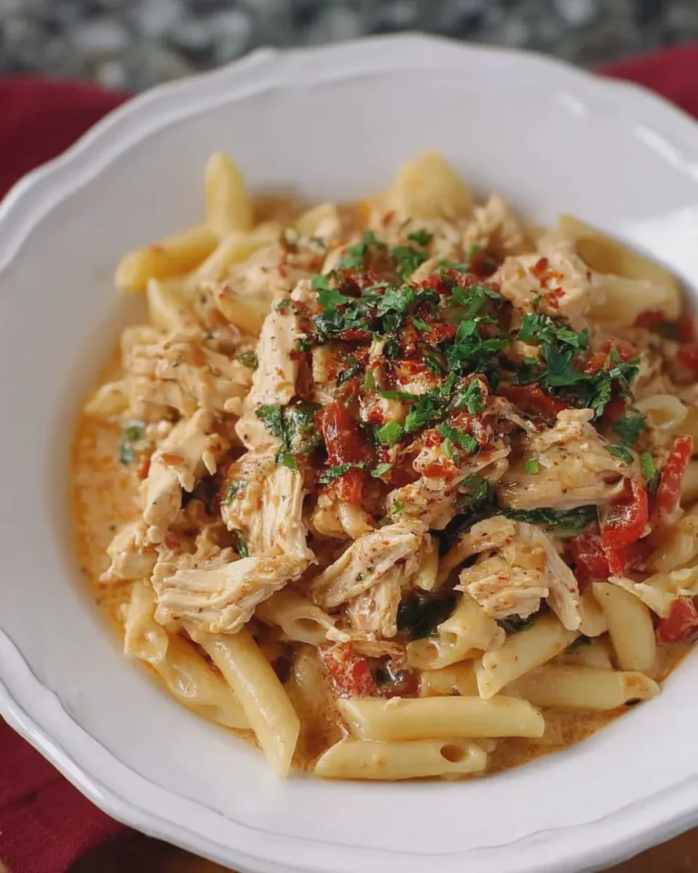 Slow Cooker Olive Garden Chicken Pasta