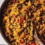 One-Pot Beef Taco Pasta