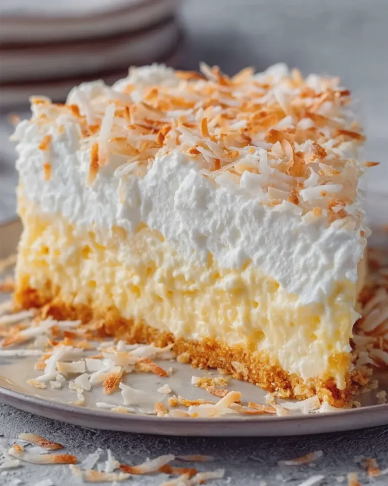 No-Bake Coconut Cream Dream Dessert