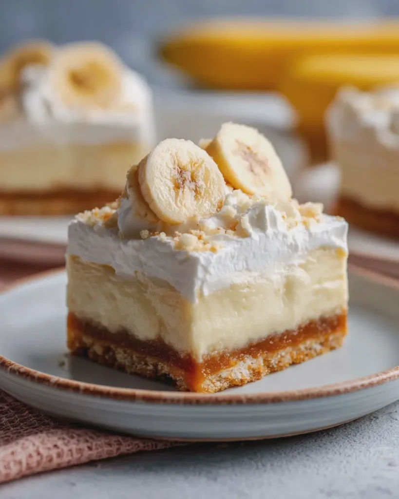 Banana Pudding Dessert Bars