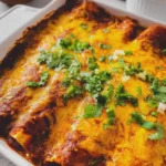 Restaurant Style Ground Beef Enchiladas
