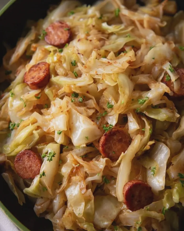Crockpot Cabbage and Noodles