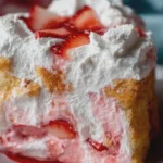 Strawberry Angel Food Cake Delight