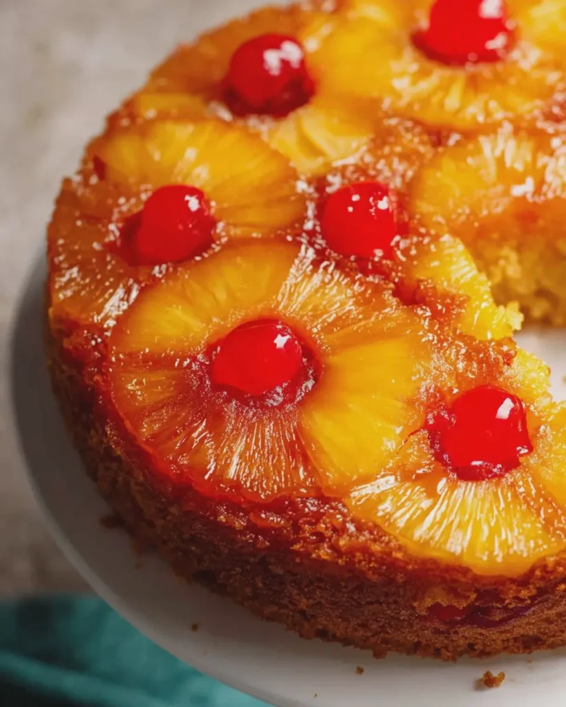 Pineapple Upside Down Cake