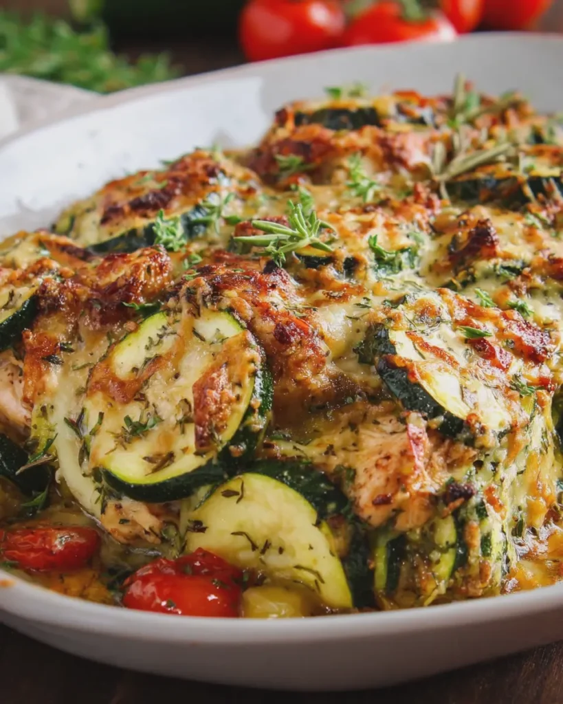 Chicken Zucchini Bake