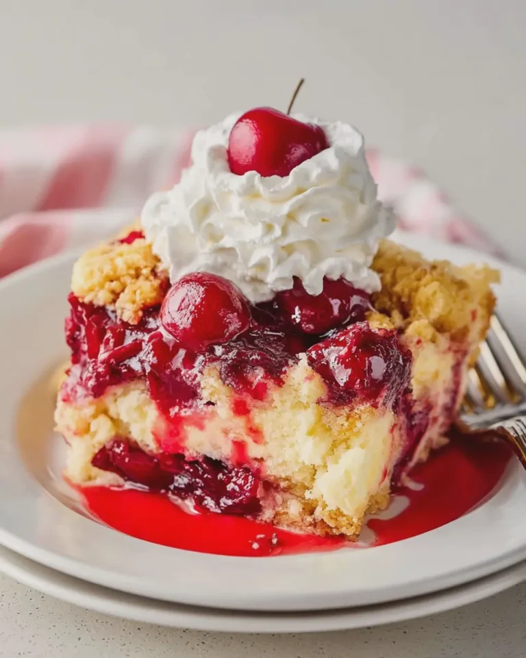 Cherry Cheesecake Dump Cake