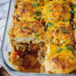 Easy Cheap & High Protein Cheeseburger Casserole