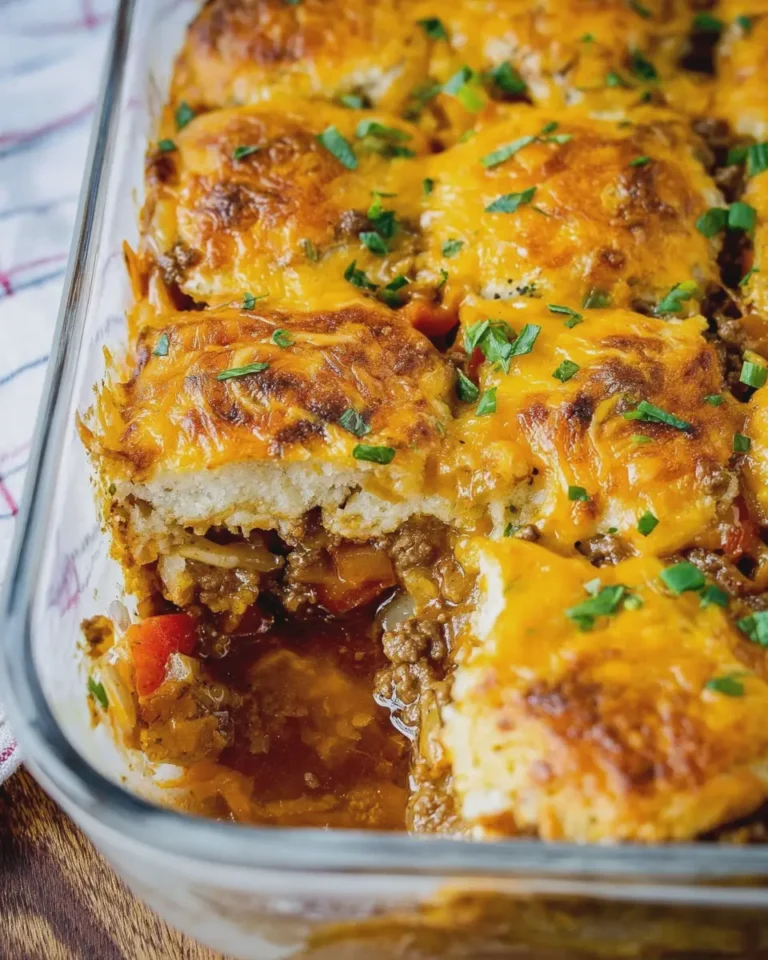 Easy Cheap & High Protein Cheeseburger Casserole