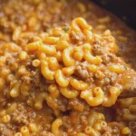 Crock Pot Hamburger Helper