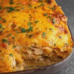 Cheesy Chicken Tortilla Casserole