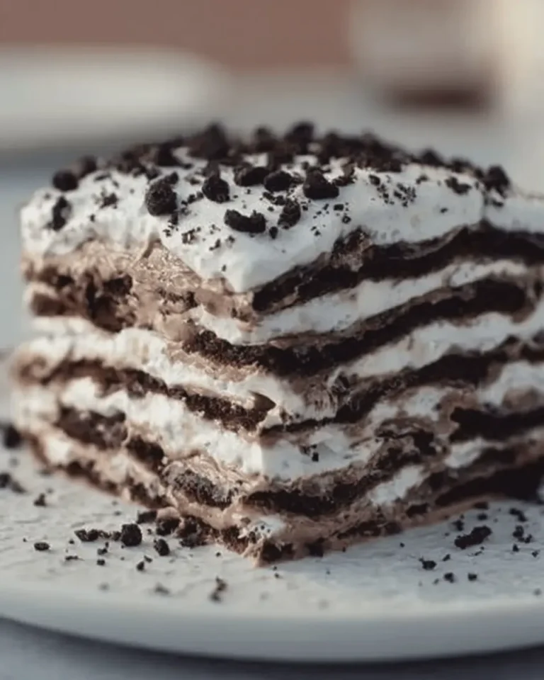 Easy Chocolate Icebox Cake