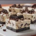 No-Bake Cookies and Cream Cheesecake Bars