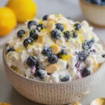 Lemon Blueberry Fluff Salad