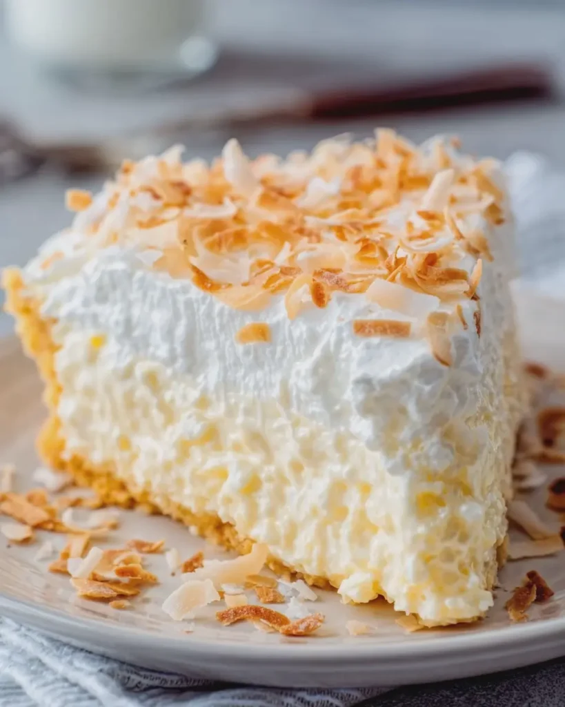 No-Bake Coconut Cream Dream Dessert