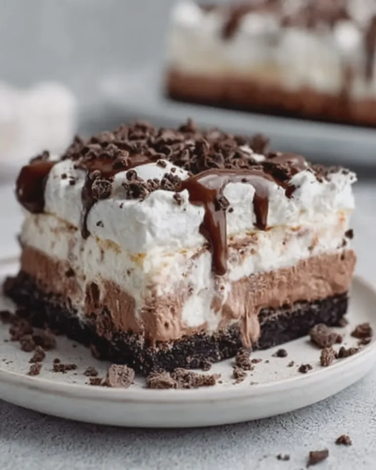 No Bake Double Good Dessert