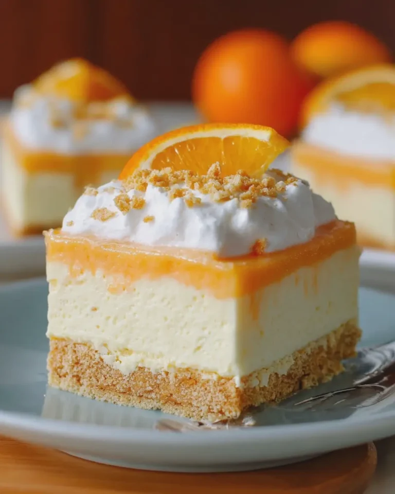 No-Bake Orange Cream Dessert