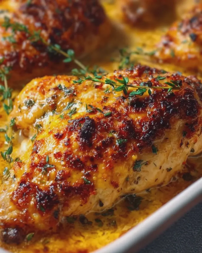 Oven Baked 4 Ingredient Chicken Raphael