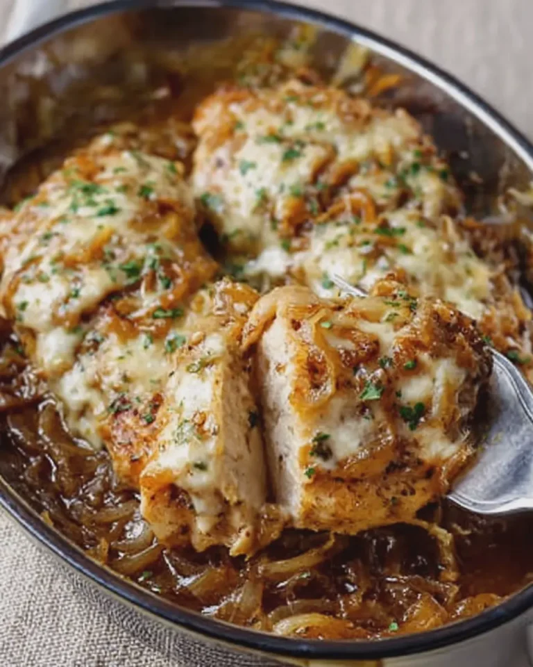 Smothered French Onion Chicken