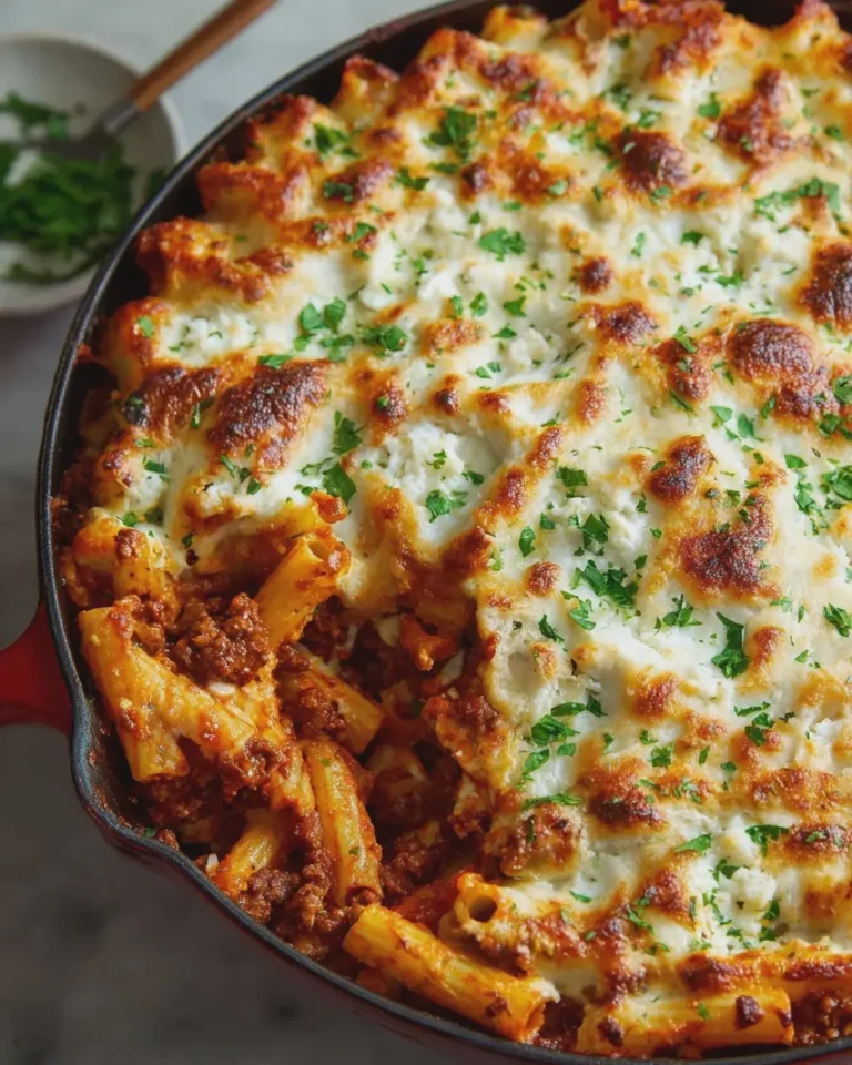 Cheesy Baked Ziti
