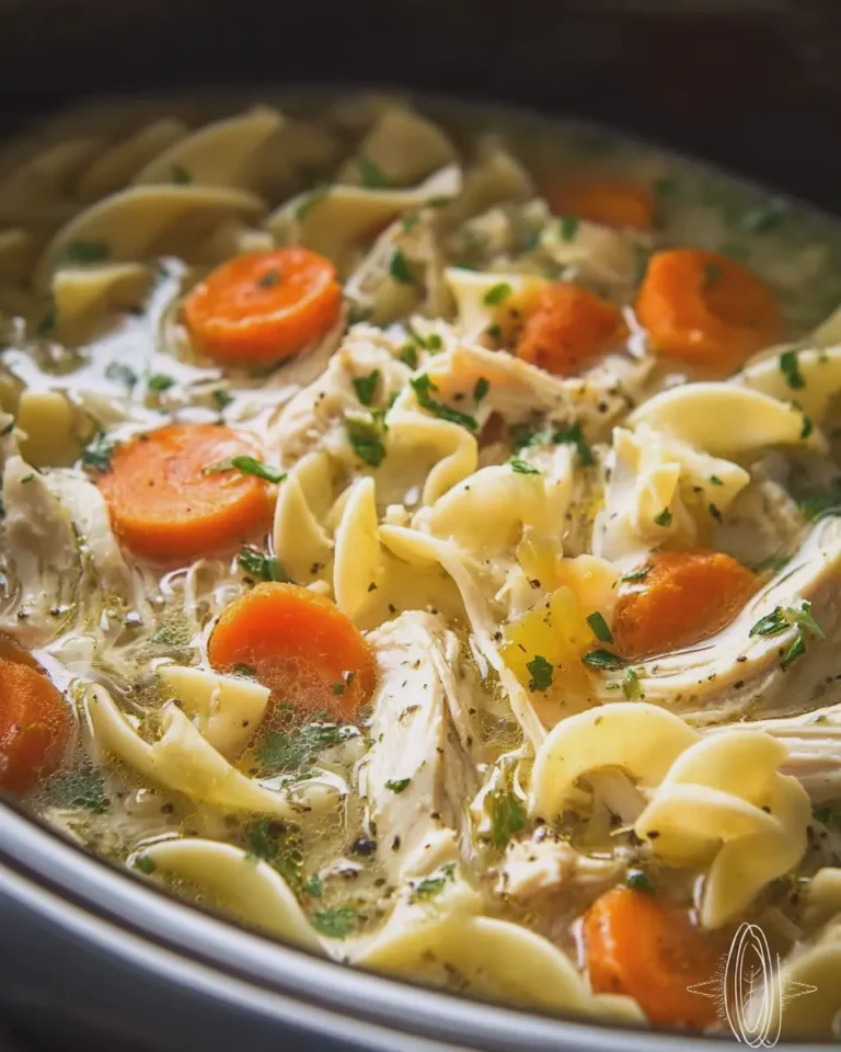 Crock Pot Chicken Noodle Soup