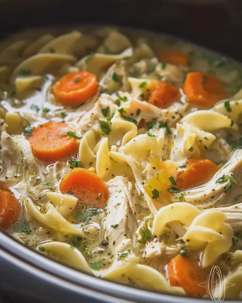 Crock Pot Chicken Noodle Soup