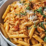 Slow Cooker Italian Chicken Pasta