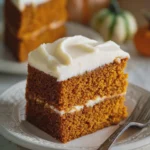 Easy Pumpkin Cake with Cream Cheese Frosting