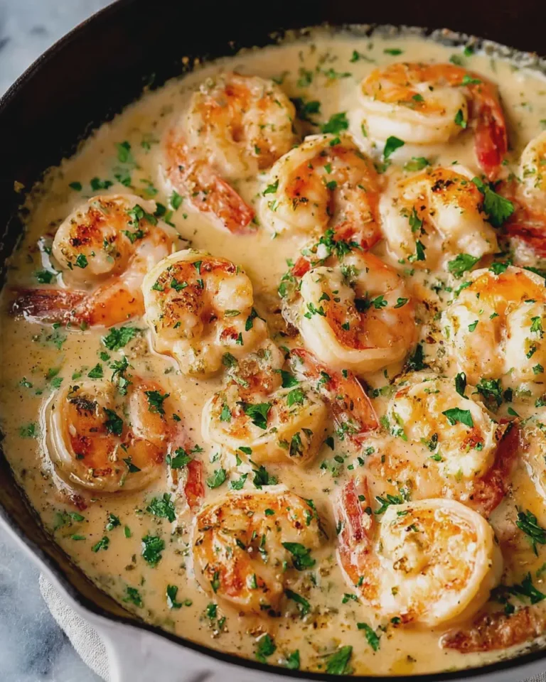 Creamy Garlic Shrimp
