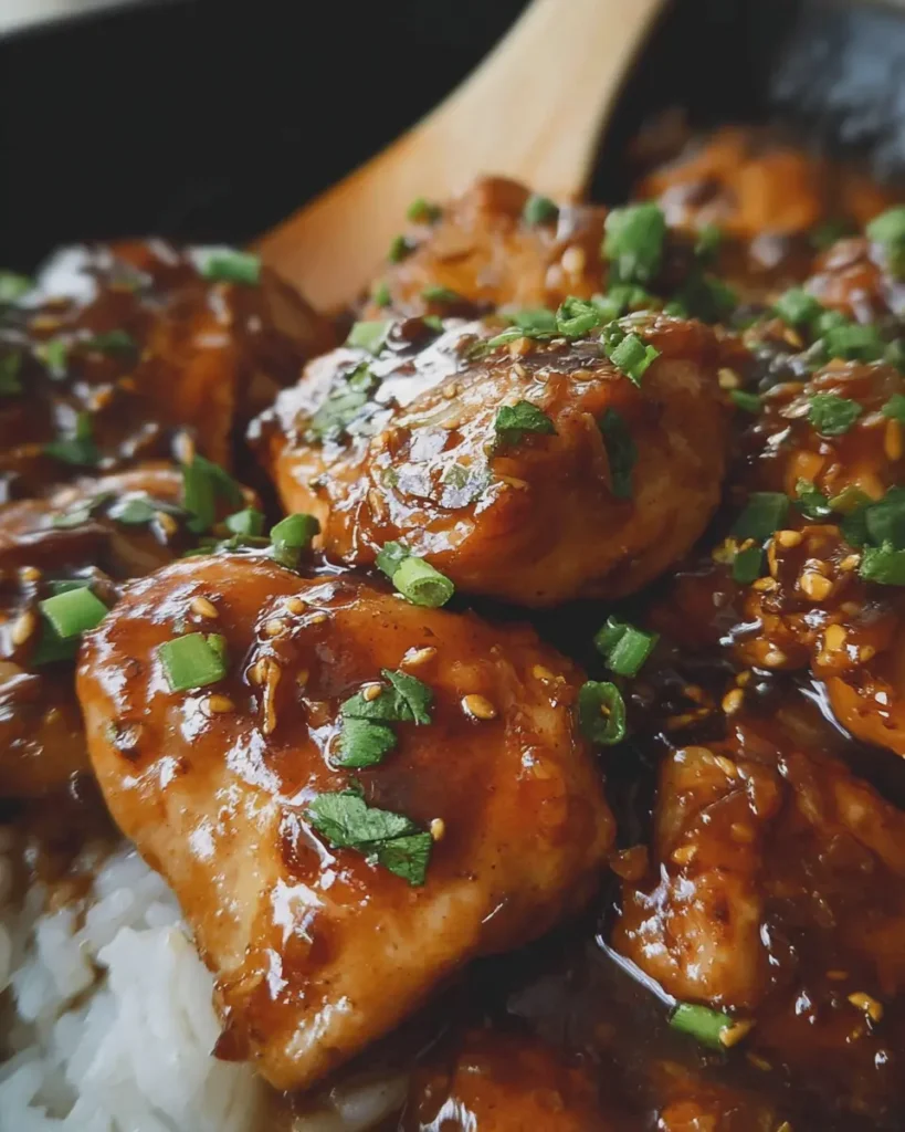 Slow Cooker Honey Garlic Chicken