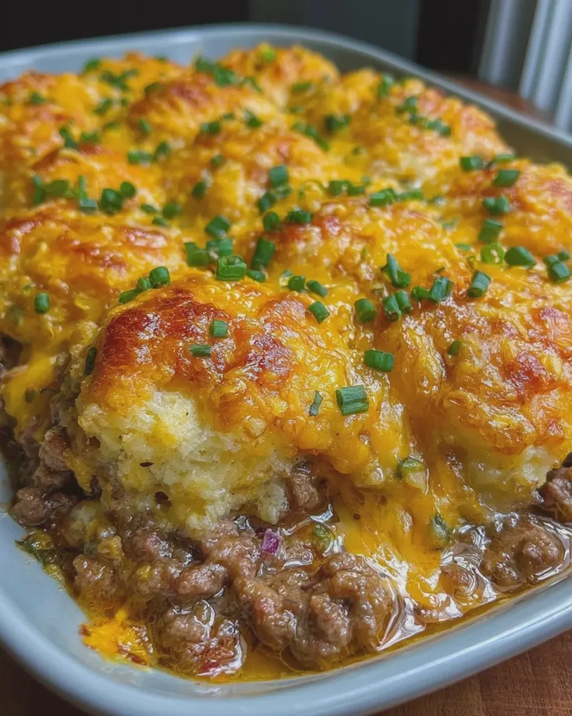 Cheddar Bay Beef Casserole