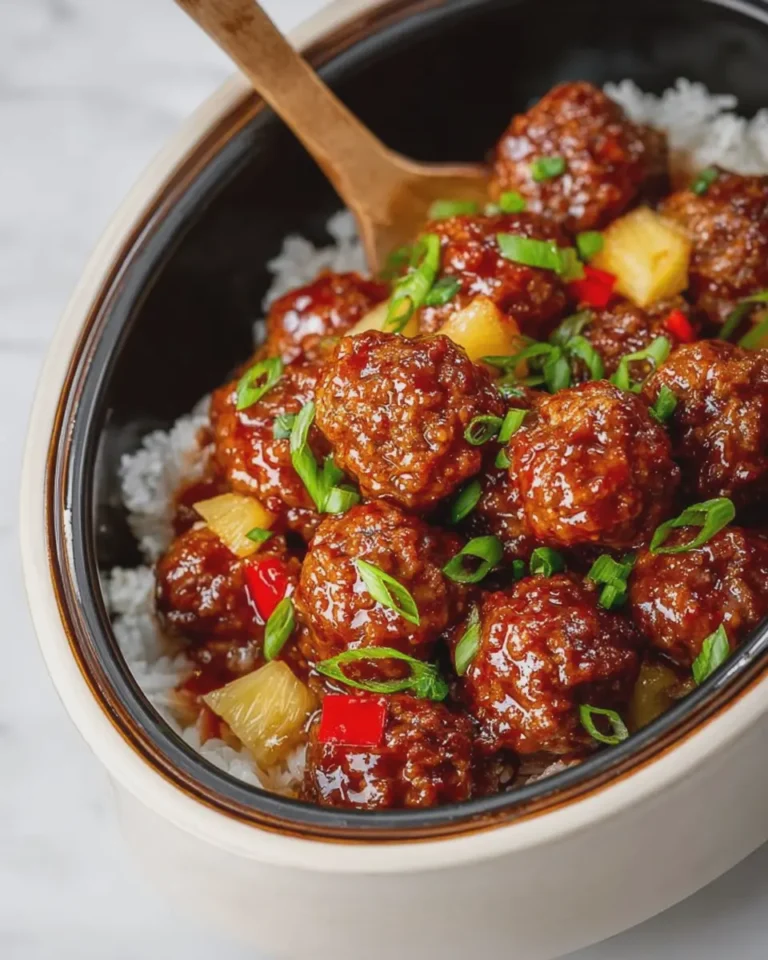 The Best Easy Crockpot Hawaiian Meatballs