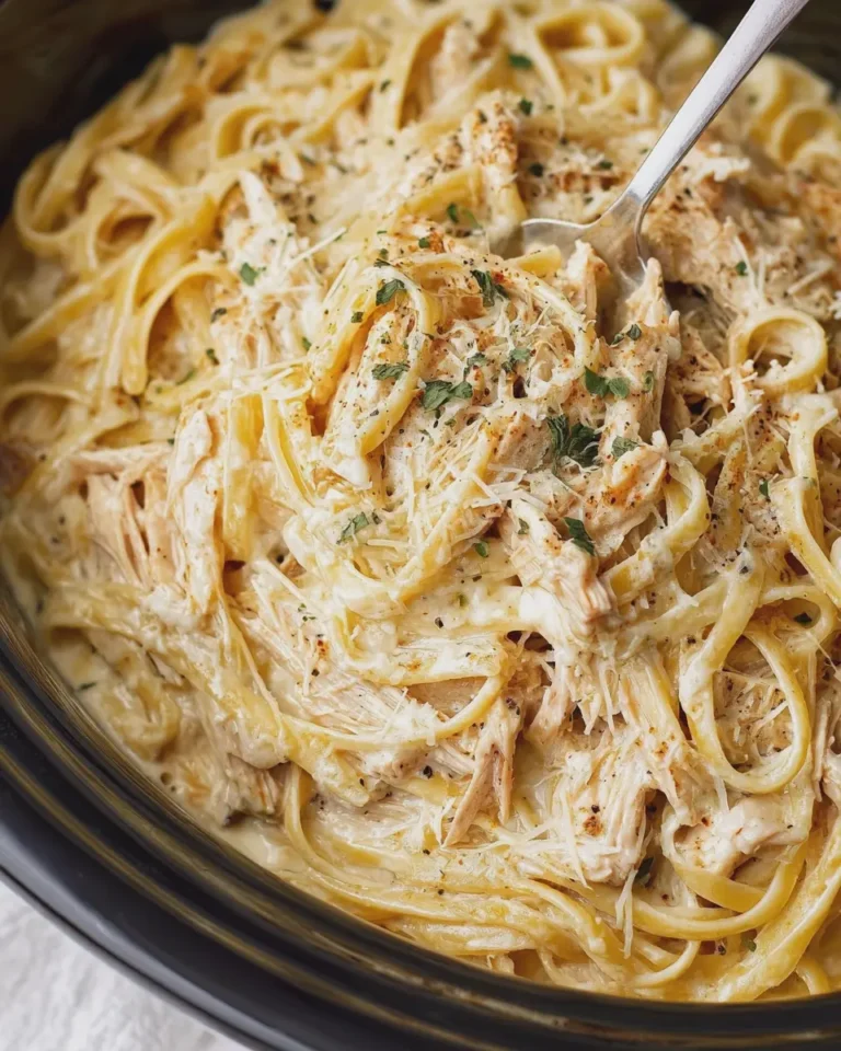 Slow Cooker Chicken Alfredo