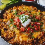 Cheesy Taco Rice