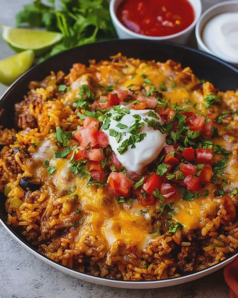 Cheesy Taco Rice