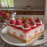 No Bake Strawberry Delight