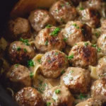Crockpot Swedish Meatballs