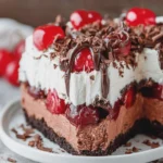 No-Bake Black Forest Cream Dessert