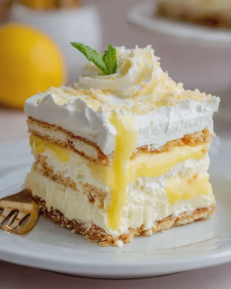 Lemon Icebox Cake
