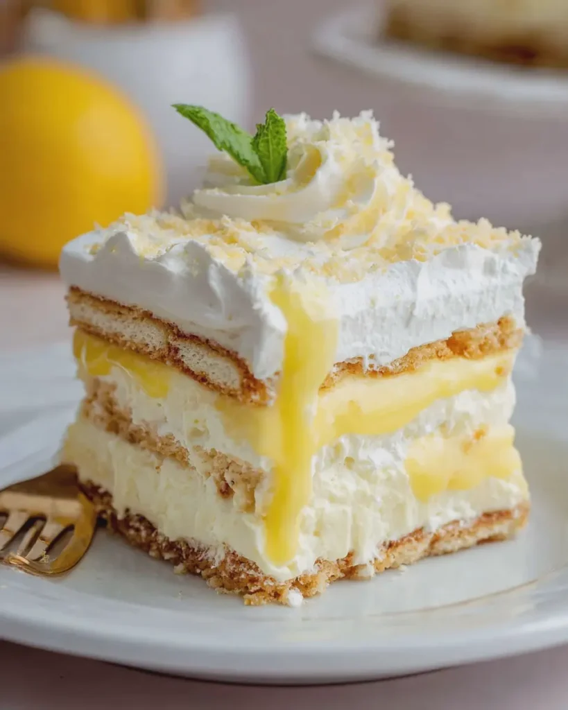 Lemon Icebox Cake