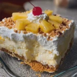 No-Bake Pineapple Cream Dessert