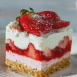 No Bake Strawberry Delight