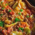 Cabbage and Ground Beef Stew