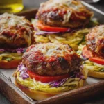 Oven-Baked Cabbage Burgers