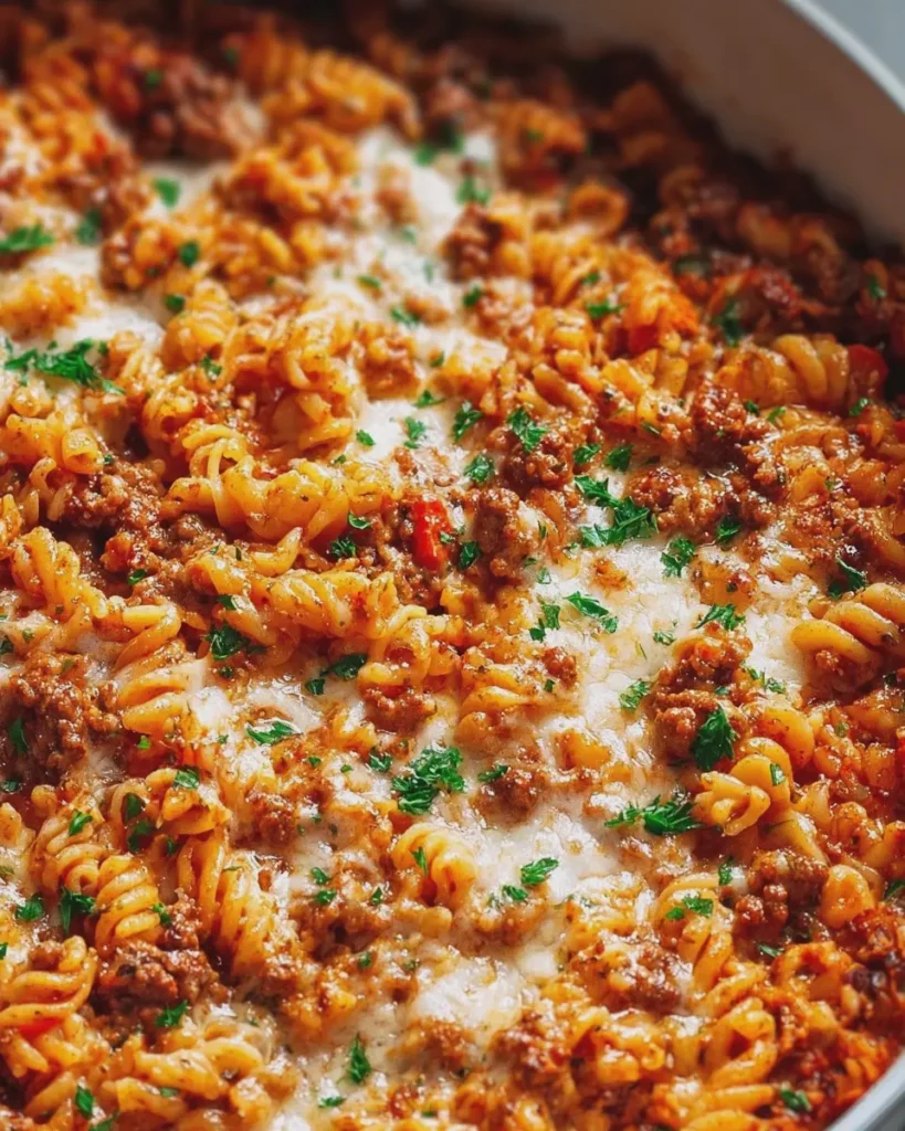 Best Ground Beef Pasta Bake
