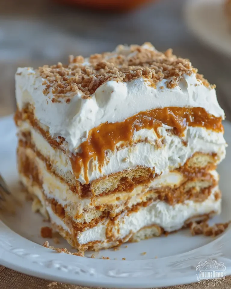 Pumpkin Icebox Cake