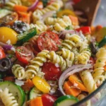 Easy Pasta Salad with Fresh Veggies