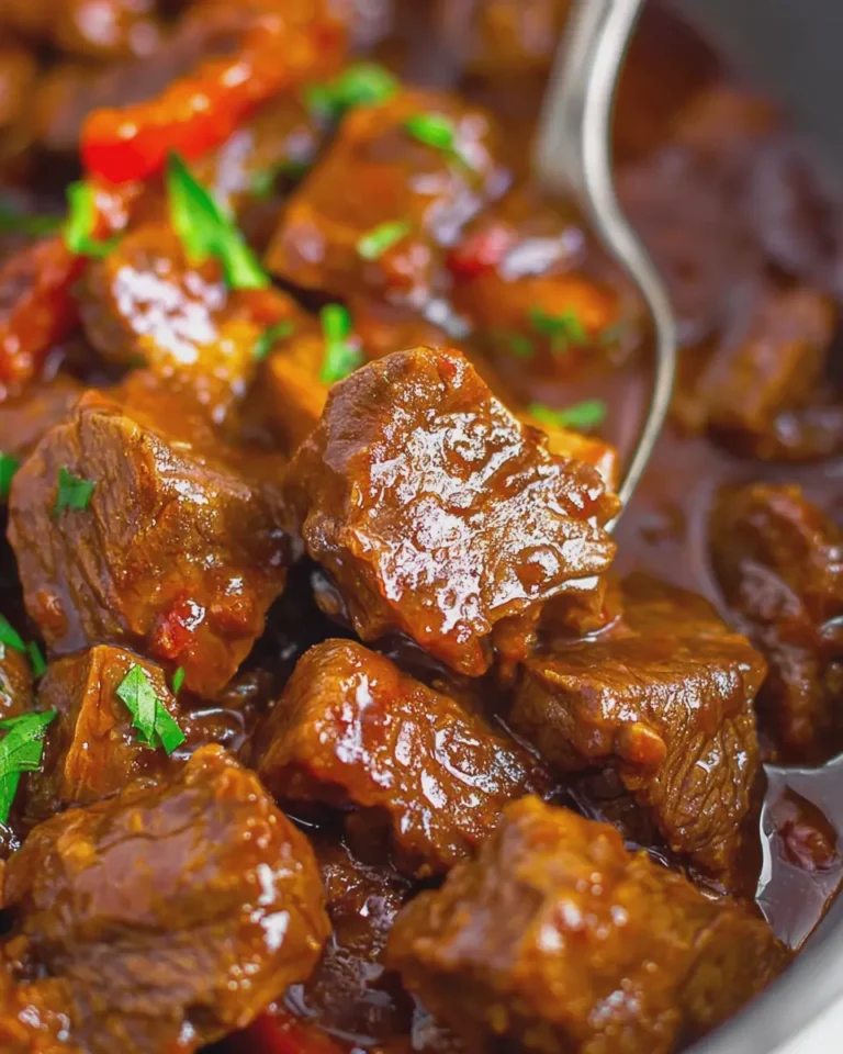 Slow Cooker Dr. Pepper Steak Bites