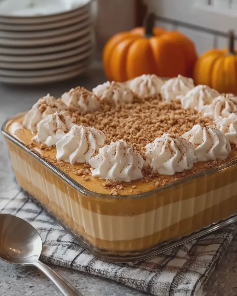 Creamy Autumn Pumpkin Pudding with Warm Cinnamon and Nutmeg
