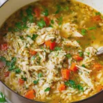 Cozy Chicken and Rice Soup