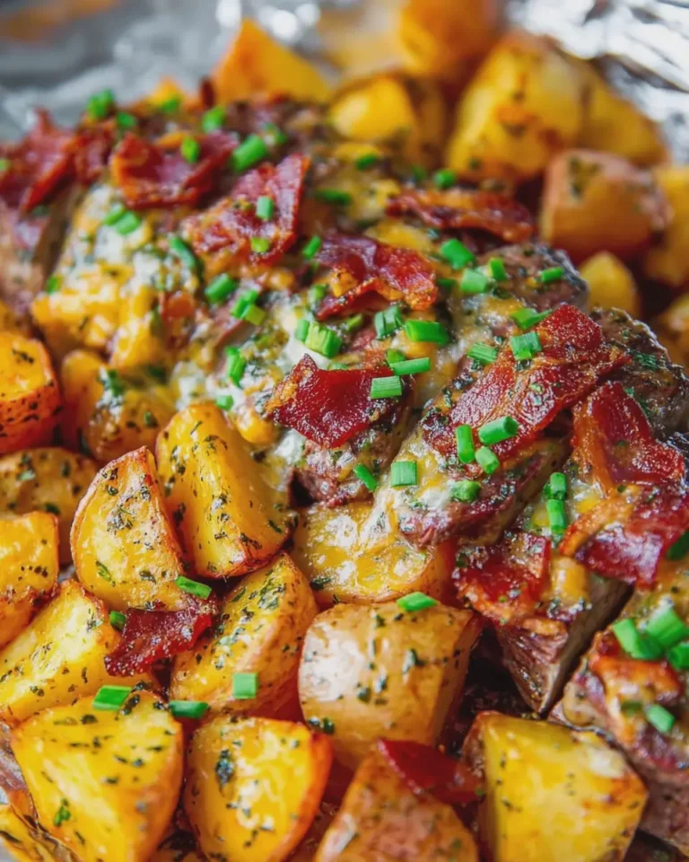 Crockpot Garlic Butter Steak and Loaded Turkey Bacon Ranch Potatoes